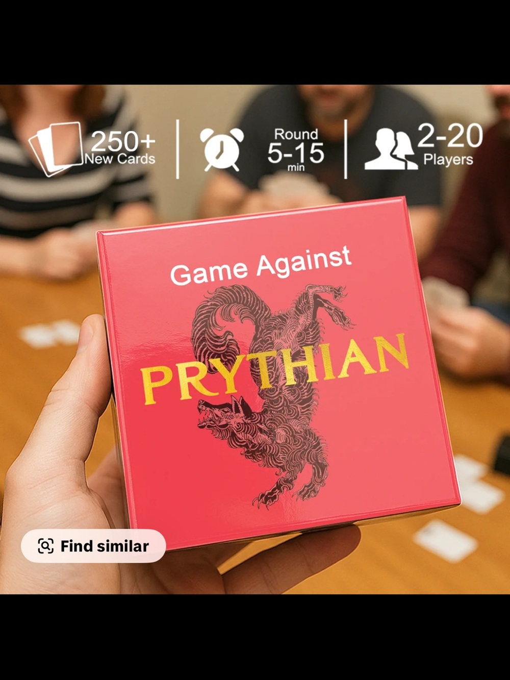 NIB PRYTHIAN Card Game - ACOTAR Game Against Prythian Party Game